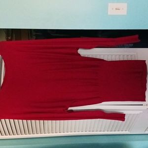 Red long sleeve top perfect for Valentine's